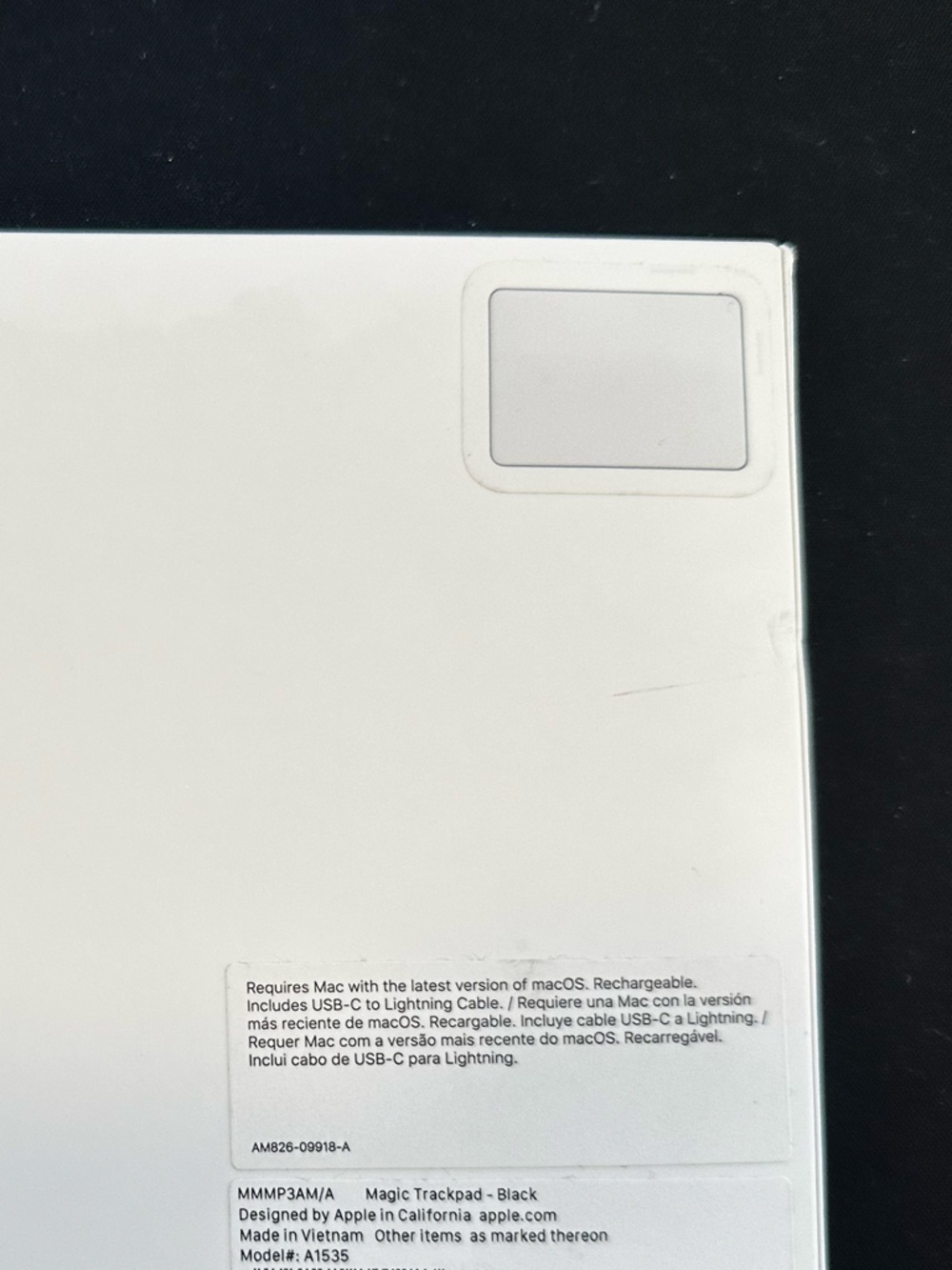 Apple Magic Trackpad 2 **WHITE** - Picture 2 of 6